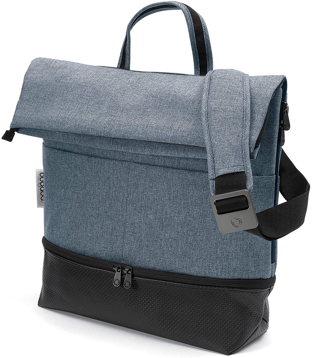 Bolso Cambiador Impermeable Para Carrito Bugaboo Azul Melange Envio 24 48 Horas Zerca